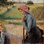 Камиль Писсарро - Две болтушки (1892)