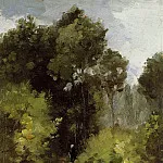 Камиль Писсарро - В лесах (1864)