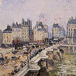 Камиль Писсарро - Мост Пон-Нёф 1901