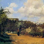 Камиль Писсарро - Весна в Лувесьене (1869)