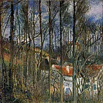Камиль Писсарро - Бычий холм у селения Эрмитаж вблизи Понтуаза (1877)