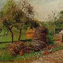 Camille Pissarro - Mother Luciens Yard. (1895)