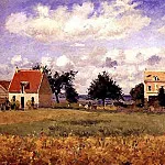 Камиль Писсарро - Красный дом (1873)