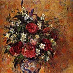 Камиль Писсарро - Ваза с цветами (1877-78)