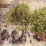 Camille Pissarro - Place Du Theatre Francais