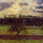 Камиль Писсарро - Поля Эраньи, яблоня (1894)