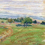 Камиль Писсарро - Холмы Тьерсевиля 1889-90