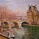Камиль Писсарро - Королевский мост и павильон -Флора- (1903)