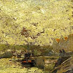 Камиль Писсарро - Сена в Руане (1901)