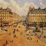 Камиль Писсарро - Авеню л Опера - Утро, сияние солнца (1898)
