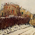 Камиль Писсарро - Улица -Цитадель-, Понтуаз (1873)