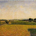 Камиль Писсарро - Железная дорога в Дьеп (1886)