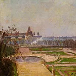 Камиль Писсарро - Тюильри и Лувр (1900)