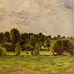 Камиль Писсарро - Эраньи, сумерки (1890)