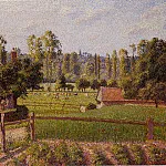 Камиль Писсарро - Луг в Эраньи (1889)