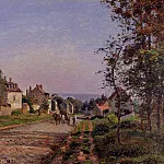 Камиль Писсарро - Окраина Лувесьена (1871)