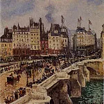 Камиль Писсарро - Мост Пон-Нёф (1901)