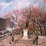 Camille Pissarro - The Pont-Neuf and the Statue of Henri IV. (1901)