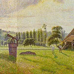 Камиль Писсарро - Кирпичный заводик в Эраньи (1888)