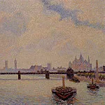 Камиль Писсарро - Мост -Черинг Кросс, Лондон (1890)