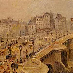 Камиль Писсарро - Мост Пон-Нёф, туман (1898)