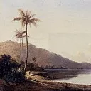 Камиль Писсарро - Небольшой залив на острове Сен-Тома, Антилы (1856)