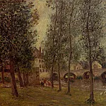 Камиль Писсарро - Мост в Морэ (1888)