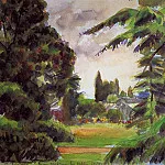 Камиль Писсарро - Сады Кью, маленькая теплица. (1892)