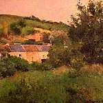 Камиль Писсарро - Деревенская дорожка (1875)