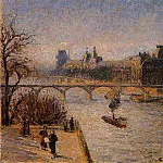 Камиль Писсарро - Лувр (1901)