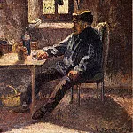 Камиль Писсарро - Старый винодел в Морэ (1902)