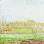 Камиль Писсарро - Туман в Эраньи (1890-99)