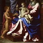 The Holy Family with the Infant Saint John the Baptist, Nicolas Poussin