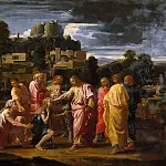The Blind Men of Jericho, Nicolas Poussin