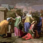 Eliezer and Rebecca at the Well, Nicolas Poussin