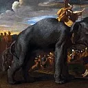 Hannibal crossing the Alps on an Elephant, Nicolas Poussin