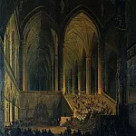 Каспар Давид Фридрих - Церковное шествие к монастырю Кайсхайм на Дунае