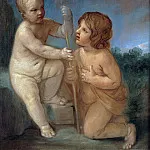The infant Jesus and St. John, Guido Reni