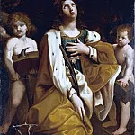 Saint Catherine with Angels, Guido Reni