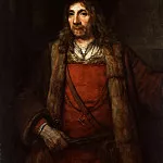 Rembrandt Harmenszoon Van Rijn - Man in a Fur-lined Coat