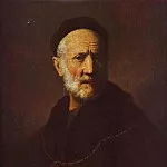 Rembrandt Harmenszoon Van Rijn - Portrait of an old man