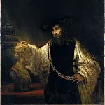 Aristotle Contemplating Bust of Homer, Rembrandt Harmenszoon Van Rijn