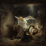 St. Josephs Dream, Rembrandt Harmenszoon Van Rijn