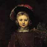 Rembrandt Harmenszoon Van Rijn - Portrait of Titus (attr)