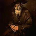 Рембрандт Харменс ван Рейн - Портрет старого еврея