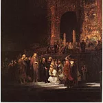 Rembrandt Harmenszoon Van Rijn - The Woman taken in Adultery