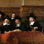 Rembrandt Harmenszoon Van Rijn - The Syndics