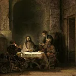 Supper at Emmaus, Rembrandt Harmenszoon Van Rijn