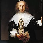 Rembrandt Harmenszoon Van Rijn - Agatha Bas (1611-58)