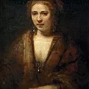 Rembrandt Harmenszoon Van Rijn - Portrait of Hendrickje Stoffels (attr.)